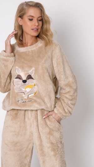 sku: SALLY | Brand: Aruelle  | Size: XSmall Small Medium Large XLarge  | Colors: Бежевый  | Бренды Aruelle | Домашняя одежда Костюмы | Title: Костюм с брюками SALLY