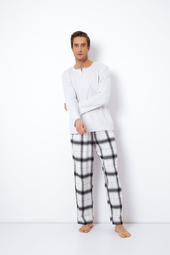 sku: COOPER | Brand: Aruelle  | Size: Small Medium Large XLarge XXLarge  | Colors: Серый/Белый  | Бренды Aruelle | Мужская коллекция Пижамы | Title: Пижама COOPER
