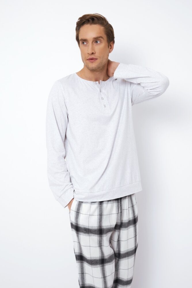 sku: COOPER | Brand: Aruelle  | Size: Small Medium Large XLarge XXLarge  | Colors: Серый/Белый  | Бренды Aruelle | Мужская коллекция Пижамы | Title: Пижама COOPER