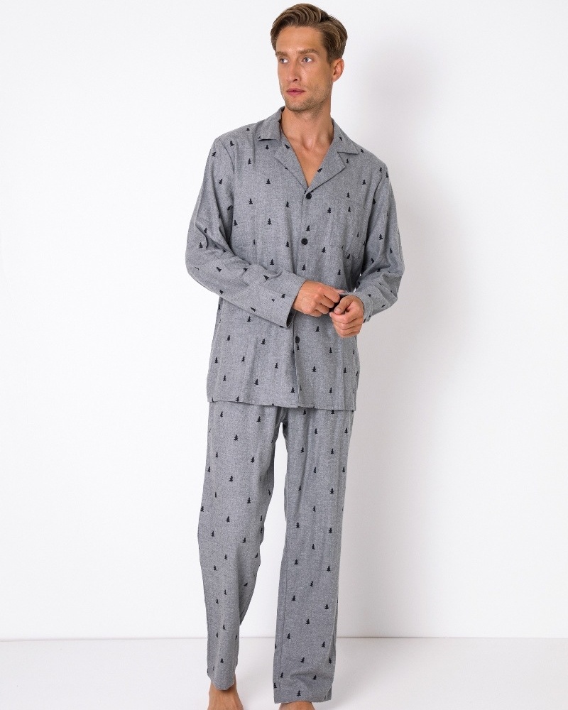 sku: ELLIS | Brand: Aruelle  | Size: Small  | Colors: Серый  | Бренды Aruelle | Мужская домашняя одежда Пижамы | Title: Пижама ELLIS