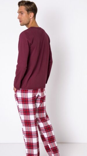 sku: NATHAN | Brand: Aruelle  | Size: Small Medium Large XLarge XXLarge  | Colors: Белый/Красный  | Бренды Aruelle | Мужская домашняя одежда Пижамы | Title: Пижама NATHAN