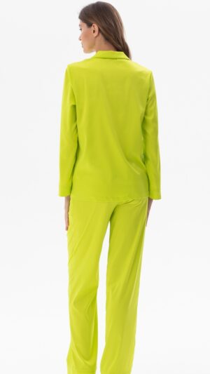 sku: 60579 | Brand: Laete  | Size: XSmall Small Medium Large XLarge XXLarge  | Colors: Лимонный Персиковый Серо-бежевый Сиренево-коричневый  | Бренды Laete | Домашняя одежда Пижамы | Title: Пижама с брюками