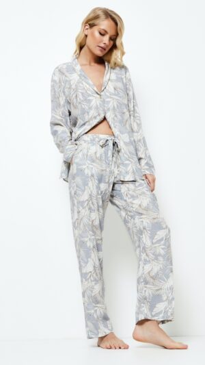 sku: ADORIA | Brand: Aruelle  | Size: XSmall Small Medium Large XLarge XXLarge  | Colors: Серо-голубой  | Бренды Aruelle | Домашняя одежда Пижамы | Title: Пижама с брюками ADORIA