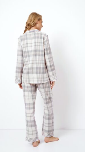 sku: AVERY | Brand: Aruelle  | Size: XSmall Small Medium Large XLarge XXLarge  | Colors: Серый/Бежевый  | Бренды Aruelle | Домашняя одежда Пижамы | Title: Пижама с брюками AVERY