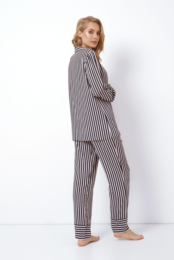 sku: BRITTANY | Brand: Aruelle  | Size: XSmall Small Medium Large XLarge XXLarge  | Colors: Черный/Розовый  | Бренды Aruelle | Домашняя одежда Пижамы | Title: Пижама с брюками BRITTANY