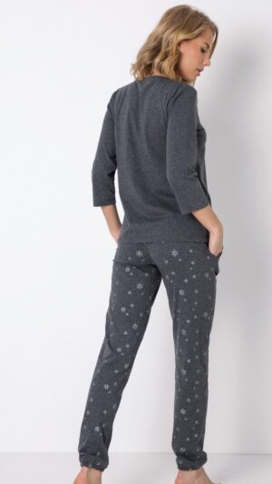 sku: BUFFY | Brand: Aruelle  | Size: XSmall Small Medium Large XLarge  | Colors: Графит  | Бренды Aruelle | Домашняя одежда Пижамы | Title: Пижама с брюками BUFFY