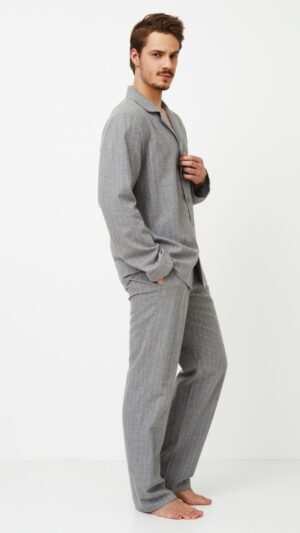 sku: CARL | Brand: Aruelle  | Size: Small Medium Large XLarge XXLarge  | Colors: Серый  | Бренды Aruelle | Мужская коллекция Пижамы | Title: Пижама с брюками CARL