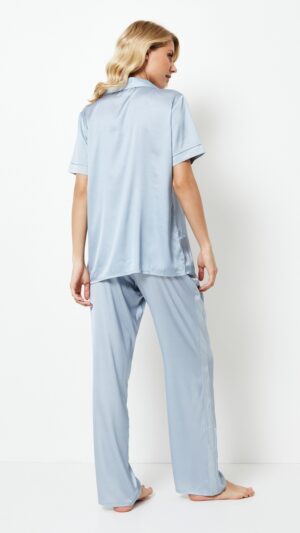 sku: ESSY | Brand: Aruelle  | Size: XSmall Small Medium Large XLarge XXLarge  | Colors: Голубой  | Бренды Aruelle | Домашняя одежда Пижамы | Title: Пижама с брюками ESSY