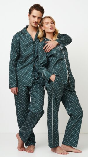 sku: GABRIEL | Brand: Aruelle  | Size: Small Medium Large XLarge XXLarge  | Colors: Зеленый  | Бренды Aruelle | Мужская коллекция Пижамы | Title: Пижама с брюками GABRIEL