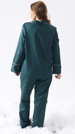 sku: GENNY | Brand: Aruelle  | Size: XSmall Small Medium Large XLarge XXLarge  | Colors: Зеленый  | Бренды Aruelle | Домашняя одежда Пижамы | Title: Пижама с брюками GENNY