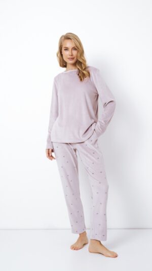 sku: IZZIE | Brand: Aruelle  | Size: XSmall Small Medium Large XLarge XXLarge  | Colors: Лаванда  | Бренды Aruelle | Домашняя одежда Пижамы | Title: Пижама с брюками IZZIE