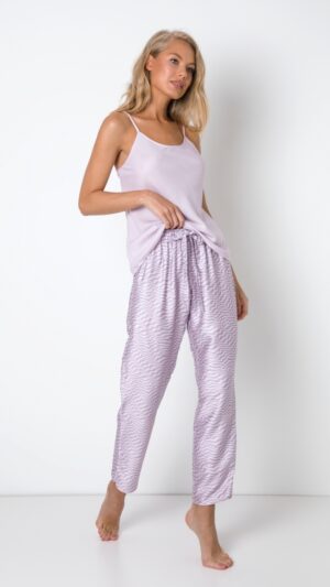 sku: LIVIA | Brand: Aruelle  | Size: XSmall Small Medium Large XLarge  | Colors: Сиреневый  | Бренды Aruelle | Домашняя одежда Пижамы | Title: Пижама с брюками LIVIA