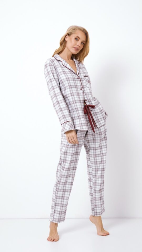 sku: LUCILLE | Brand: Aruelle  | Size: XSmall Small Medium Large XLarge XXLarge  | Colors: Серый  | Бренды Aruelle | Домашняя одежда Пижамы | Title: Пижама с брюками LUCILLE