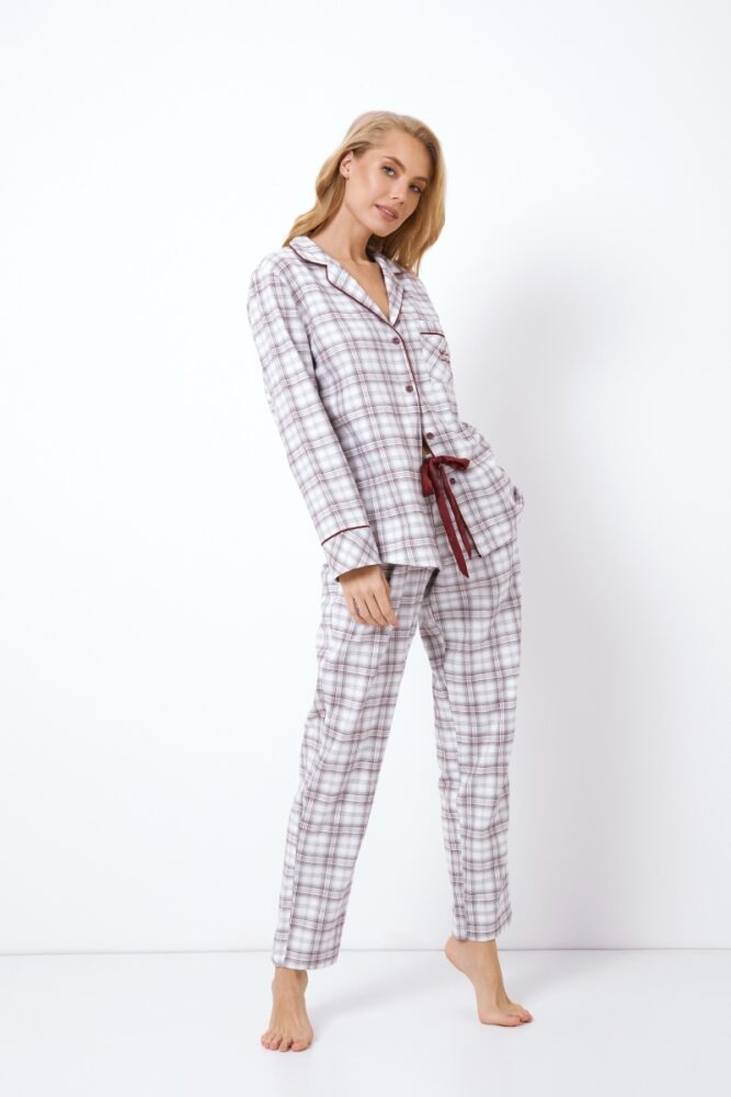 sku: LUCILLE | Brand: Aruelle | Size: XSmall Small Medium Large XLarge XXLarge | Colors: Серый | Бренды Aruelle | Домашняя одежда Пижамы | Title: Пижама с брюками LUCILLE