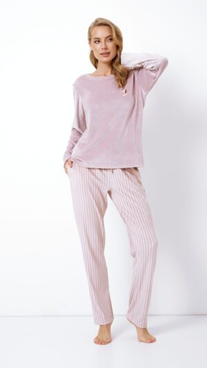 sku: LUNNA | Brand: Aruelle  | Size: XSmall Small Medium Large XLarge XXLarge  | Colors: Пыльная роза  | Бренды Aruelle | Домашняя одежда Пижамы | Title: Пижама с брюками LUNNA
