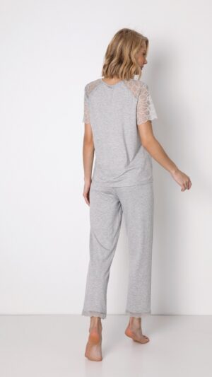 sku: MARIANNA | Brand: Aruelle  | Size: XSmall Small Medium Large XLarge XXLarge  | Colors: Светло-серый  | Бренды Aruelle | Домашняя одежда Пижамы | Title: Пижама с брюками MARIANNA