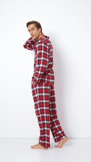 sku: MICHAEL | Brand: Aruelle  | Size: Small Medium Large XLarge XXLarge  | Colors: Красный/Белый  | Бренды Aruelle | Мужская коллекция Пижамы | Title: Пижама с брюками MICHAEL