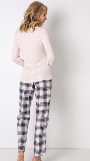 sku: NOA | Brand: Aruelle  | Size: XSmall Small Medium Large XLarge XXLarge  | Colors: Светлый розовый/Графит  | Бренды Aruelle | Домашняя одежда Пижамы | Title: Пижама с брюками NOA