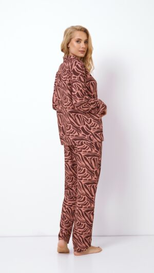 sku: ROSABEL | Brand: Aruelle  | Size: XSmall Small Medium Large XLarge XXLarge  | Colors: Коричневая роза  | Бренды Aruelle | Домашняя одежда Пижамы | Title: Пижама с брюками ROSABEL