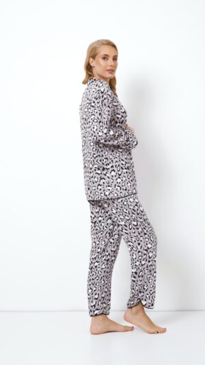 sku: VALENCIA | Brand: Aruelle  | Size: XSmall Small Medium Large XLarge  | Colors: Черный/серый  | Бренды Aruelle | Домашняя одежда Пижамы | Title: Пижама с брюками VALENCIA