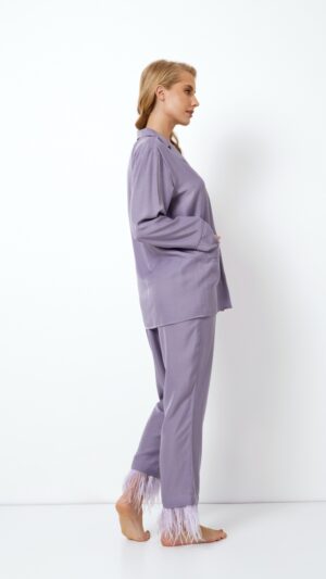 sku: VIVIAN | Brand: Aruelle  | Size: XSmall Small Medium Large XLarge XXLarge  | Colors: Лаванда  | Бренды Aruelle | Домашняя одежда Пижамы | Title: Пижама с брюками VIVIAN