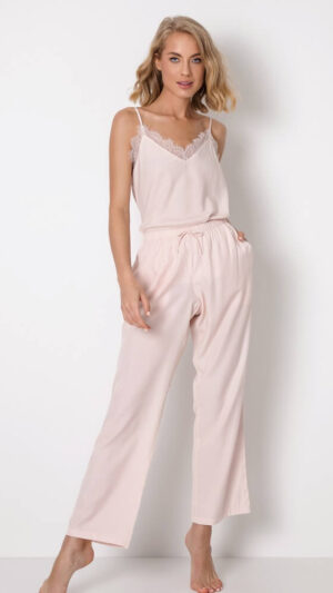 sku: DANNY | Brand: Aruelle  | Size: XSmall Small Medium Large XLarge XXLarge  | Colors: Светло-Розовый  | Бренды Aruelle | Домашняя одежда Пижамы | Title: Пижама с брюками DANNY