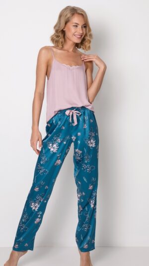 sku: EMILY | Brand: Aruelle  | Size: XSmall Small Medium Large XLarge  | Colors: Лиловый/Синий  | Бренды Aruelle | Домашняя одежда Пижамы | Title: Пижама с брюками EMILY