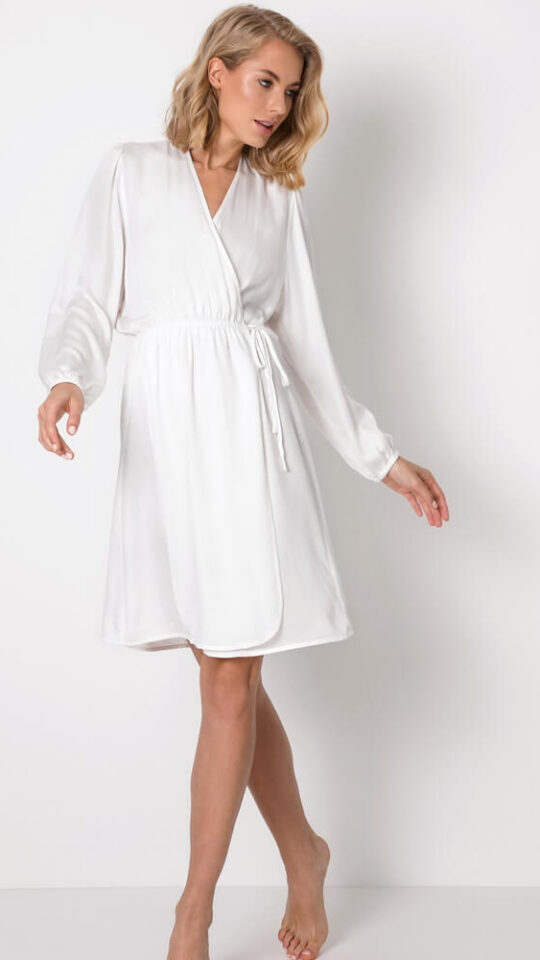 sku: IRIS | Brand: Aruelle  | Size: XSmall Small Medium Large XLarge  | Colors: Белый  | Бренды Aruelle | Домашняя одежда Халаты | Title: Халат IRIS