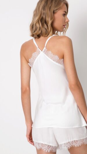sku: IRIS | Brand: Aruelle  | Size: XSmall Small Medium Large XLarge  | Colors: Белый  | Бренды Aruelle | Домашняя одежда Пижамы | Title: Пижама с шортами IRIS