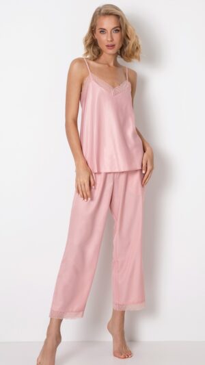 sku: NOELLE | Brand: Aruelle  | Size: XSmall Small Medium Large XLarge XXLarge  | Colors: Светло-Розовый  | Бренды Aruelle | Домашняя одежда Пижамы | Title: Пижама с брюками NOELLE