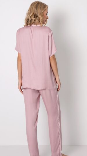 sku: TIANNA | Brand: Aruelle  | Size: XSmall Small Medium Large XLarge XXLarge  | Colors: Розовый  | Бренды Aruelle | Домашняя одежда Пижамы | Title: Пижама с брюками TIANNA