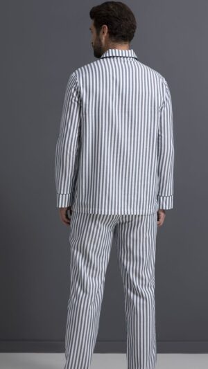 sku: 55357+55358 | Brand: Laete  | Size: Small Medium Large XLarge XXLarge 3XL 4XL  | Colors: Сине-белый  | Бренды Laete | Мужская домашняя одежда Пижамы | Title: Пижама