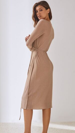sku: 51972 | Brand: Laete  | Size: XSmall Small Medium Large XLarge XXLarge  | Colors: Золотистый  | Бренды Laete | Домашняя одежда Платья | Title: Платье домашнее