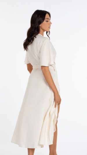 sku: BR24-01-LL | Brand: Marc Andre  | Size: Small Medium Large  | Colors: Белый  | Бренды Marc&Andre | Пляжная одежда | Title: Платье LUXURY LINENS