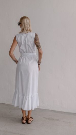 sku: 2197 Bergamo | Brand: Bip-Bip  | Size: XSmall Small Medium Large XLarge  | Colors: Белый Черный  | Бренды Bip-bip | Пляжная одежда | Title: Платье пляжное BERGAMO