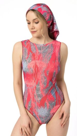 sku: ПА2258 | Brand: Roda Soleil | Size: Onesize | Colors: Розовый | Бренды RoDa Soleil | Пляжная одежда | Title: Платок МЕДУЗА PINK