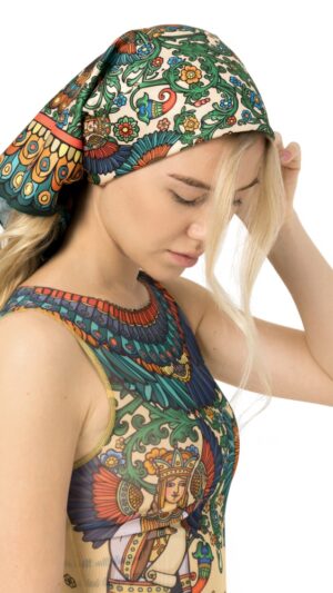 sku: ПА2284 | Brand: Roda Soleil  | Size: Onesize  | Colors: Цветной  | Бренды RoDa Soleil | Пляжная одежда | Title: Платок СИРИН