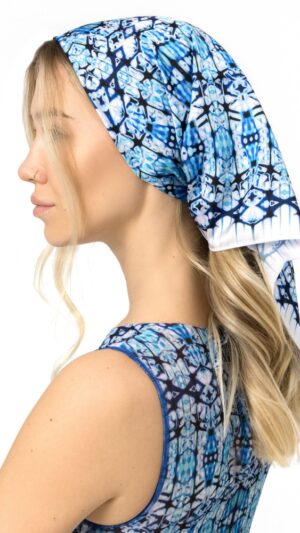 sku: ПА2282 | Brand: Roda Soleil  | Size: Onesize  | Colors: Голубой  | Бренды RoDa Soleil | Пляжная одежда | Title: Платок ТАЙ-ДАЙ