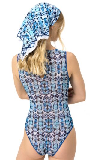 sku: ПА2282 | Brand: Roda Soleil  | Size: Onesize  | Colors: Голубой  | Бренды RoDa Soleil | Пляжная одежда | Title: Платок ТАЙ-ДАЙ