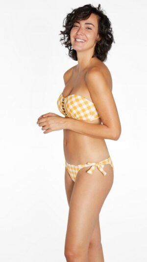 sku: 81628 | Brand: Ysabel Mora  | Size: 100 B 85 B 90 B 95 B  | Colors: Желтый/Белый  | Бренды Ysabel Mora | Купальники Раздельные | Title: Раздельный купальник