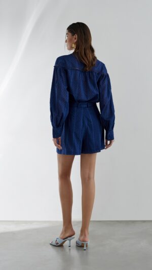sku: 61910 | Brand: Laete  | Size: XSmall Small Medium Large XLarge  | Colors: Белый Манго Синий  | Бренды Laete | Пляжная одежда | Title: Рубашка