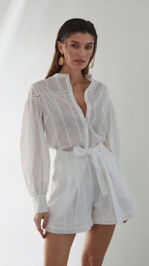 sku: 61910 | Brand: Laete  | Size: XSmall Small Medium Large XLarge  | Colors: Белый Манго Синий  | Бренды Laete | Пляжная одежда | Title: Рубашка