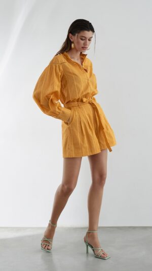 sku: 61910 | Brand: Laete  | Size: XSmall Small Medium Large XLarge  | Colors: Белый Манго Синий  | Бренды Laete | Пляжная одежда | Title: Рубашка