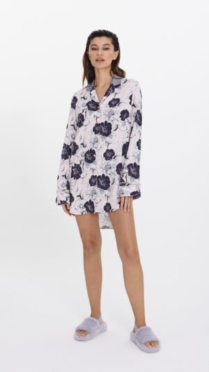 sku: 56485 | Brand: Laete  | Size: XSmall Small Medium Large XLarge XXLarge  | Colors: Розовый  | Бренды Laete | Домашняя одежда Рубашки | Title: Рубашка