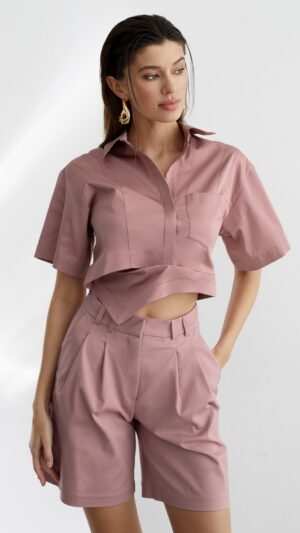 sku: 55449 | Brand: Laete  | Size: XSmall Small Medium Large XLarge XXLarge  | Colors: Гиацинт Лунный камень Пыльная роза  | Бренды Laete | Пляжная одежда | Title: Рубашка