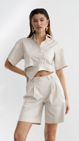 sku: 55449 | Brand: Laete  | Size: XSmall Small Medium Large XLarge XXLarge  | Colors: Гиацинт Лунный камень Пыльная роза  | Бренды Laete | Пляжная одежда | Title: Рубашка
