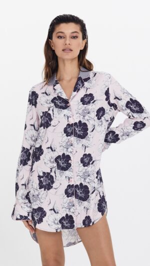 sku: 56485 | Brand: Laete  | Size: XSmall Small Medium Large XLarge XXLarge  | Colors: Розовый  | Бренды Laete | Домашняя одежда Рубашки | Title: Рубашка