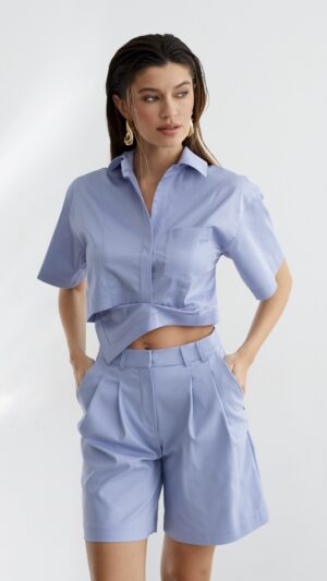 sku: 55449 | Brand: Laete  | Size: XSmall Small Medium Large XLarge XXLarge  | Colors: Гиацинт Лунный камень Пыльная роза  | Бренды Laete | Пляжная одежда | Title: Рубашка