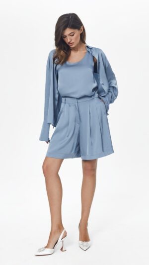 sku: 61820 | Brand: Laete  | Size: XSmall Small Medium Large XLarge  | Colors: Светло-Коричневый Терракотовый Туманный голубой  | Бренды Laete | Пляжная одежда | Title: Шорты