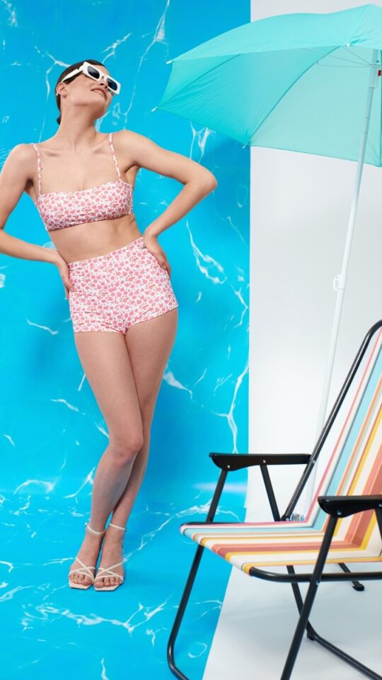 sku: 82407 | Brand: Ysabel Mora  | Size: 85 B 90 B 95 B  | Colors: Розовый  | Бренды Ysabel Mora | Купальники Раздельные | Title: Бандо PINK FLAMINGO